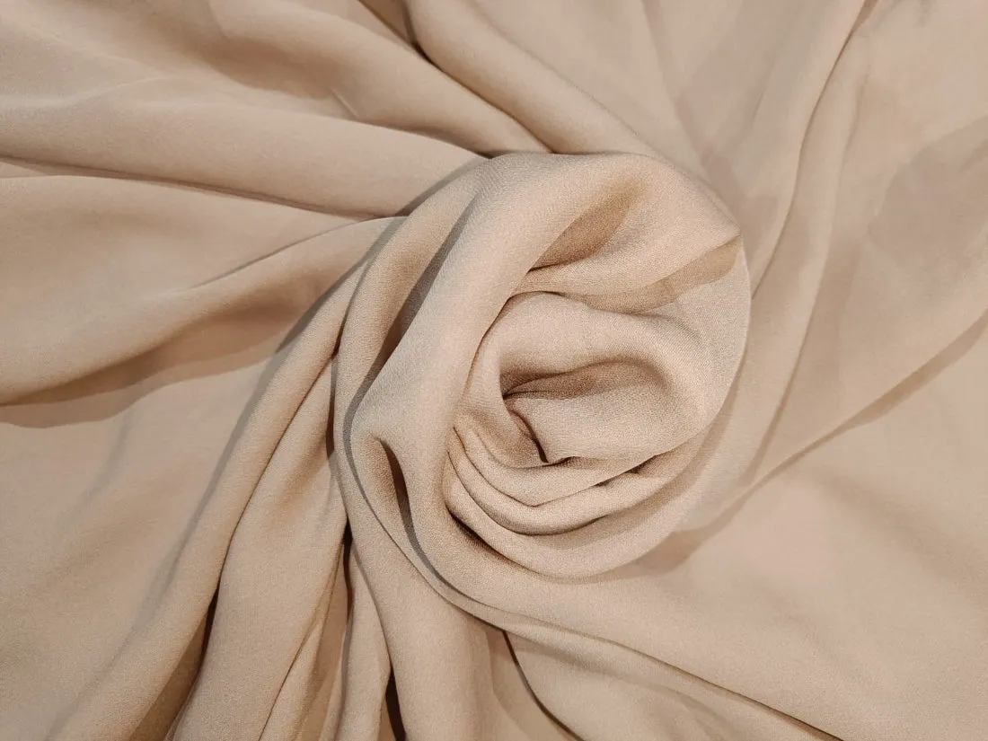 100% Silk Georgette Fabric 23.81 mm/90grams 54" wide