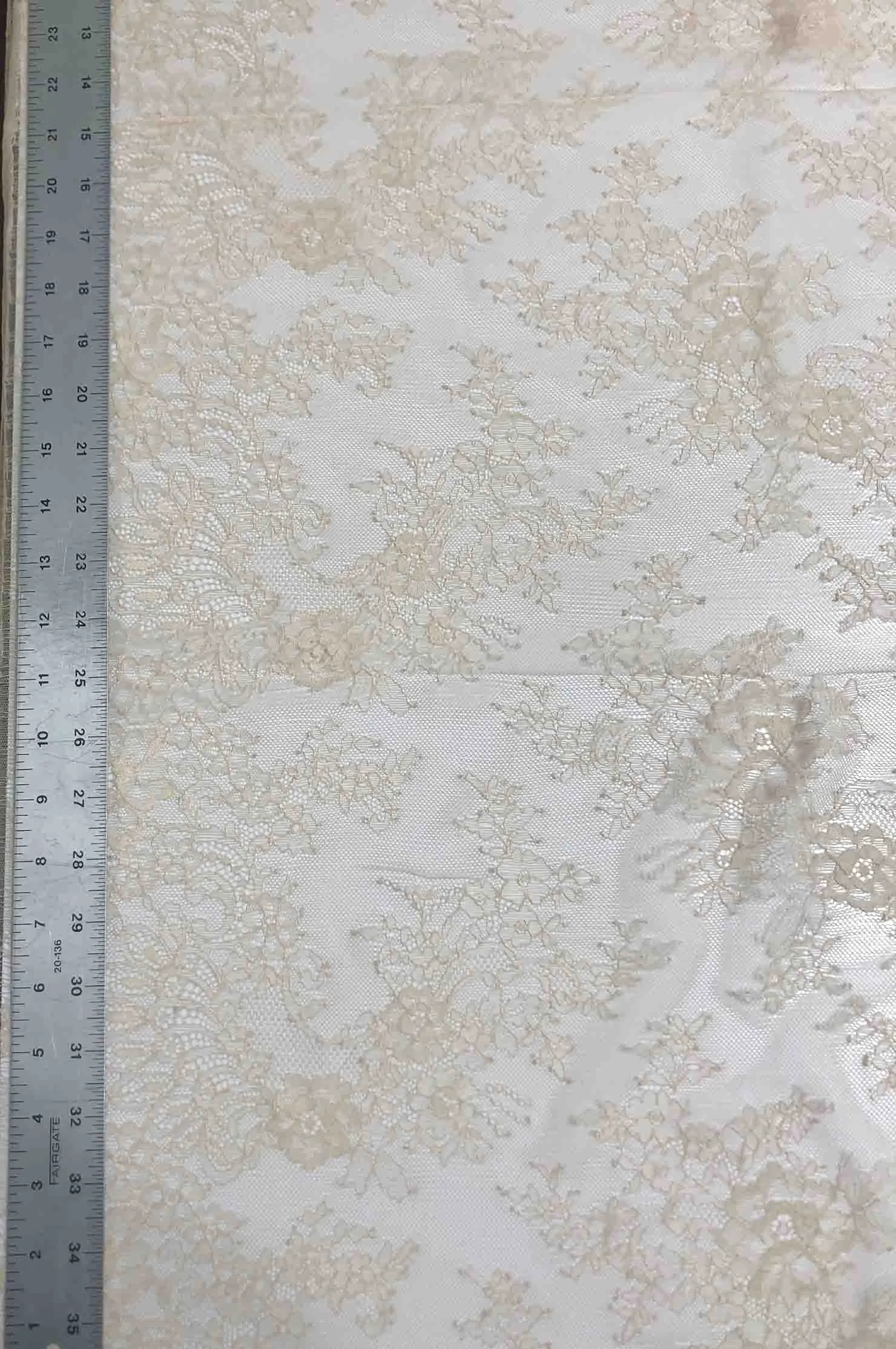 Blush French Plain Lace FLP-002 Fabric