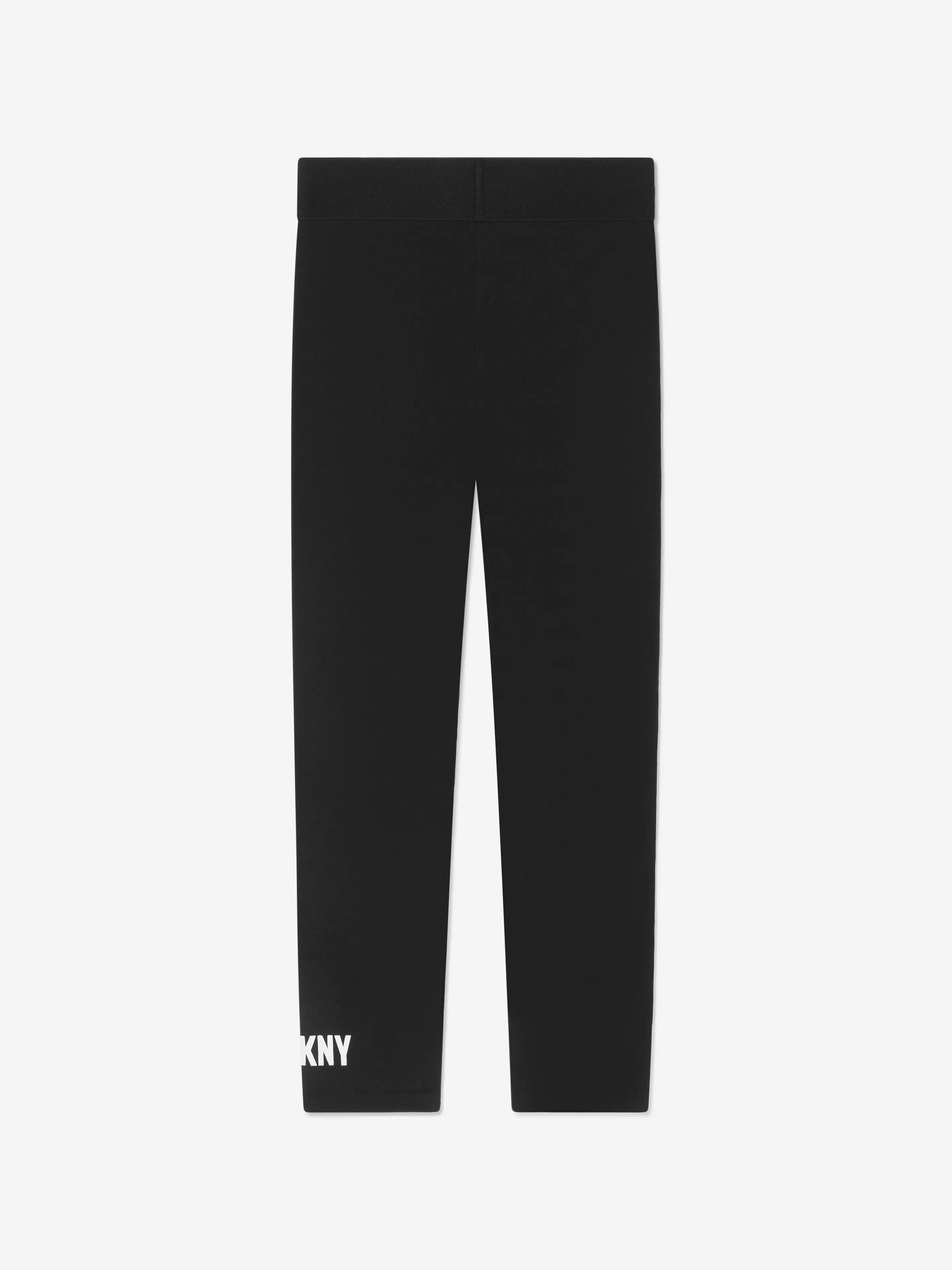 DKNY Girls Organic Cotton Logo Leggings