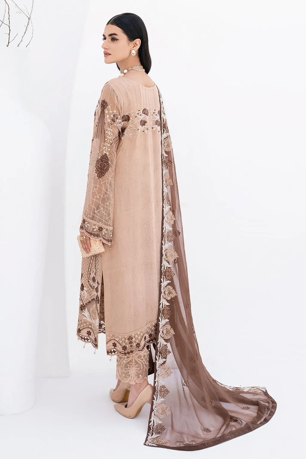 Ramsha Chevron Chiffon Collection 2023 – A-610