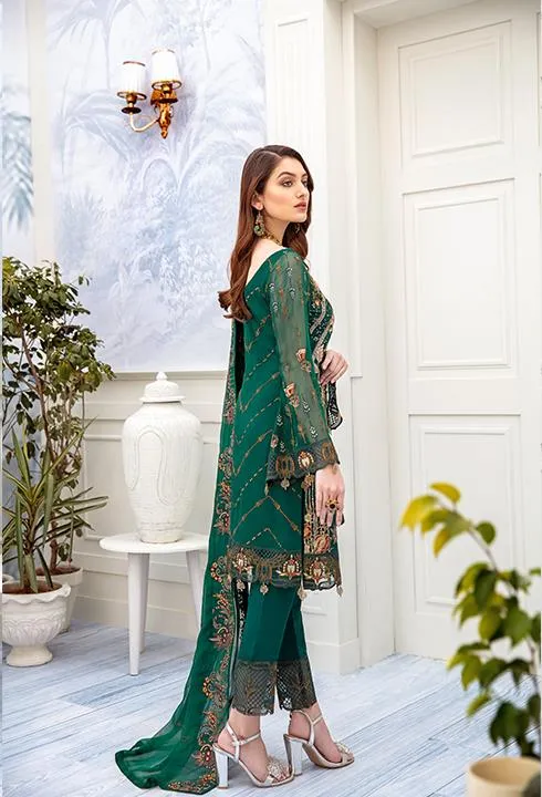 Ramsha Chevron Chiffon Collection Vol 2 2020 – A-207